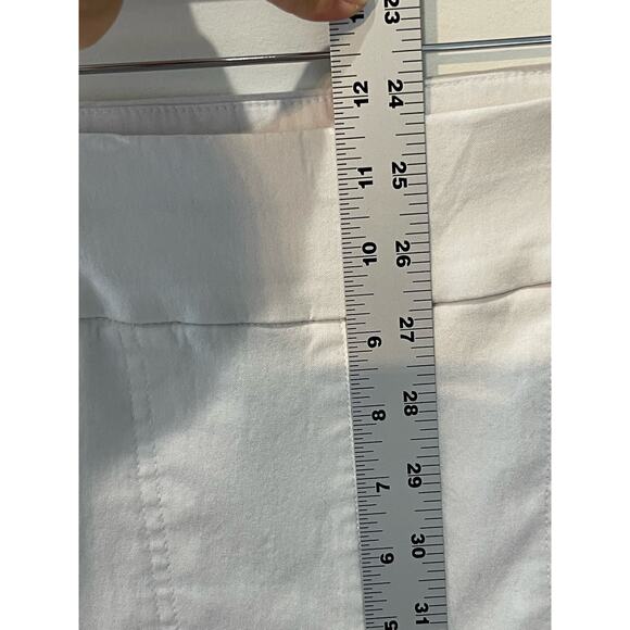 Jamie Sadock Bermuda Shorts Womens 14 White Golf Casual Summer Cargo Pocket - Picture 9 of 9